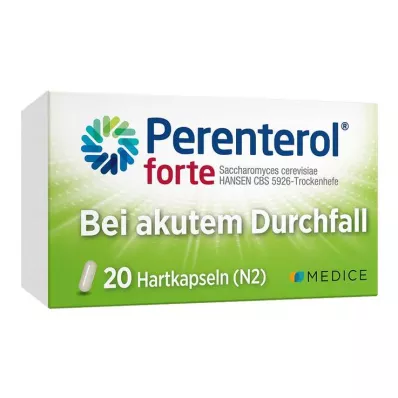 PERENTEROL forte 250 mg capsules, 20 pcs PERENTEROL forte 250 mg capsules, 20 pcs