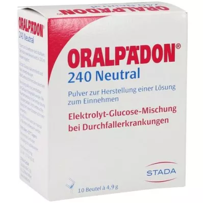 ORALPÄDON 240 neutral sachet powder, 10 pcs