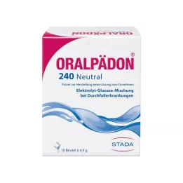 ORALPÄDON 240 neutral sachet powder, 10 pcs