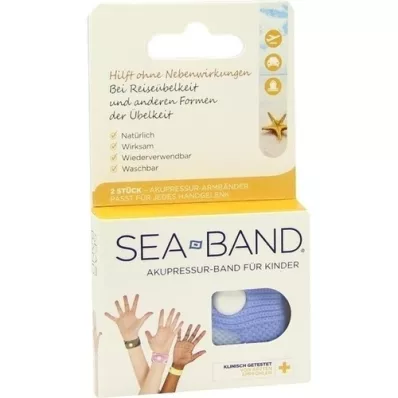 SEA-BAND Acupressure band for children, 2 pcs