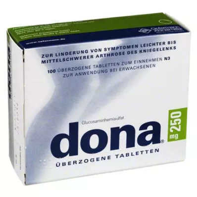 DONA 250 mg coated tablets, 100 pcs