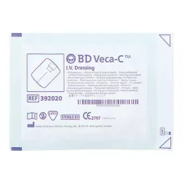 BD VECA-C Catheter fixation dressing 6x7.5 cm with window, 1 pc