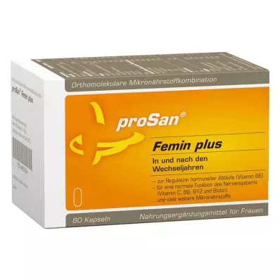 PROSAN Femin plus capsules, 60 pcs