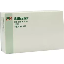 SILKAFIX Sticking plaster 2,5 cmx5 m cardboard core, 12 pcs
