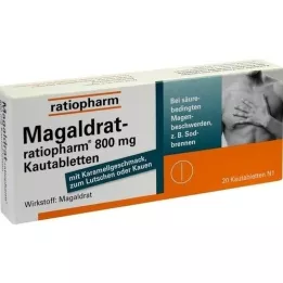 MAGALDRAT-ratiopharm 800 mg tablets, 20 pcs