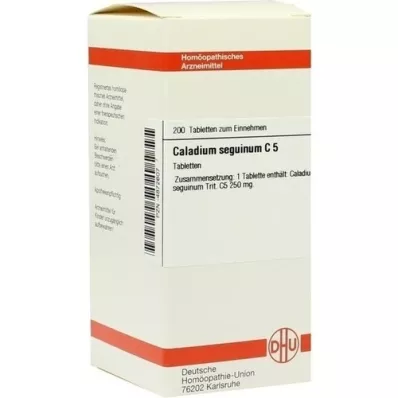 CALADIUM seguinum C 5 tablets, 200 pcs