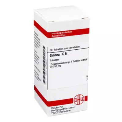 SILICEA C 5 tablets, 80 pc