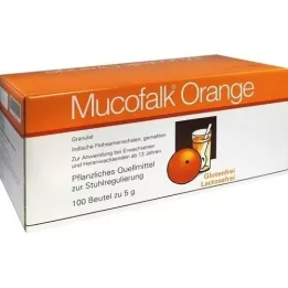 MUCOFALK Orange Gran. for the Preparation of a Susp. for Oral Use, 100 pcs