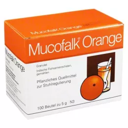 MUCOFALK Orange Gran. for the Preparation of a Susp. for Oral Use, 100 pcs