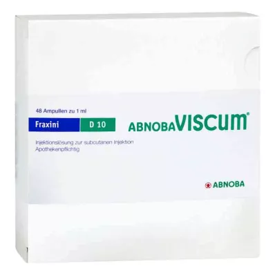 ABNOBAVISCUM Fraxini D 10 Ampoules, 48 pcs ABNOBAVISCUM Fraxini D 10 Ampoules, 48 pcs