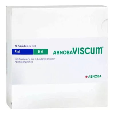 ABNOBAVISCUM Pini D 6 Ampoules, 48 pcs