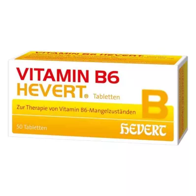 VITAMIN B6 HEVERT tablets, 50 pcs VITAMIN B6 HEVERT tablets, 50 pcs