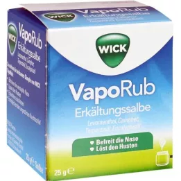 WICK VapoRub cold ointment, 25 g