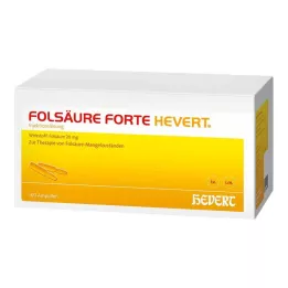 FOLSÄURE HEVERT forte Ampoules, 100X2 ml