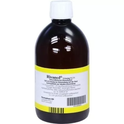 RIVANOL Solution 0.1%, 500 ml