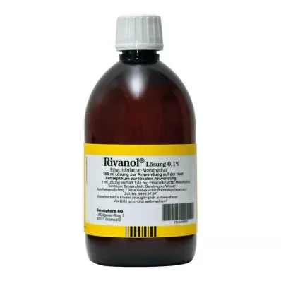 RIVANOL Solution 0.1%, 500 ml