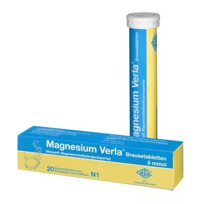 MAGNESIUM VERLA Effervescent tablets, 20 pcs MAGNESIUM VERLA Effervescent tablets, 20 pcs
