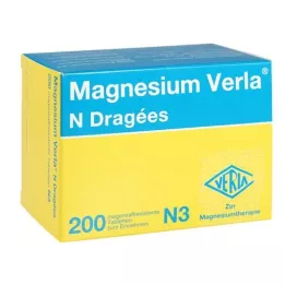 MAGNESIUM VERLA N Coated tablets, 200 pcs