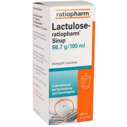 LACTULOSE-ratiopharm syrup, 200 ml
