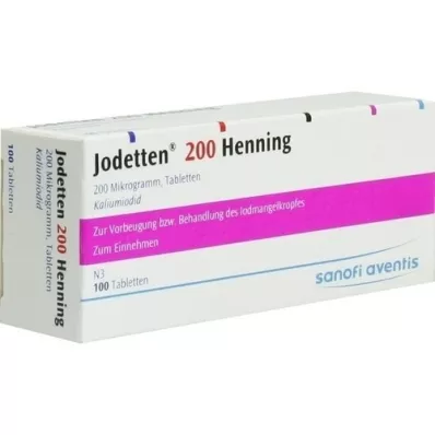 JODETTEN 200 Henning tablets, 100 pc