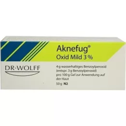 AKNEFUG oxide mild 3% gel, 50 g