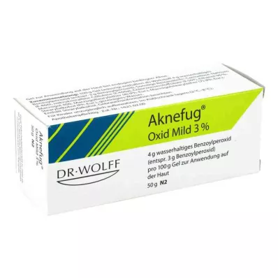 AKNEFUG oxide mild 3% gel, 50 g