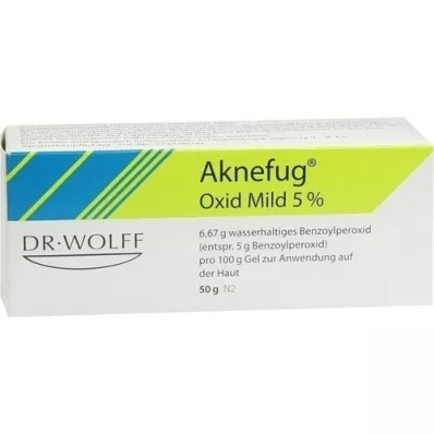 AKNEFUG oxide mild 5% gel, 50 g