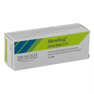 AKNEFUG oxide mild 5% gel, 50 g AKNEFUG oxide mild 5% gel, 50 g