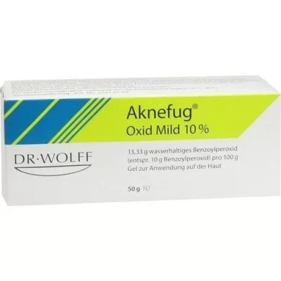 AKNEFUG oxide mild 10% gel, 50 g