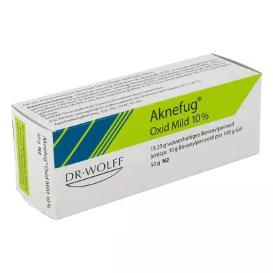 AKNEFUG oxide mild 10% gel, 50 g