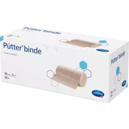 PÜTTER Bandage 10 cmx5 m, 10 pcs