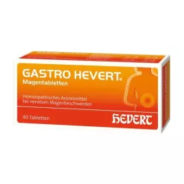 GASTRO-HEVERT Stomach tablets, 40 pcs