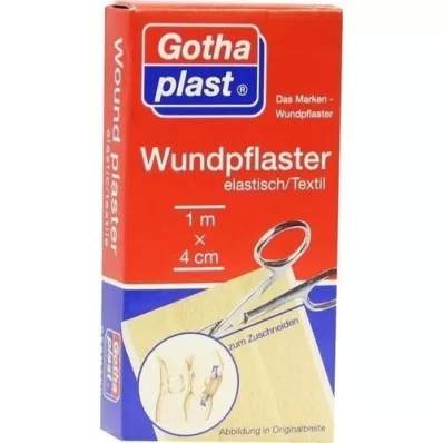 GOTHAPLAST Wound plaster.elastic.4 cmx1 m cut, 1 pc