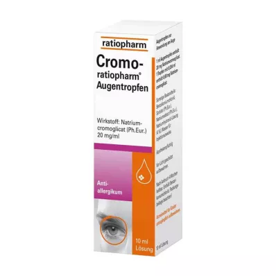 CROMO-RATIOPHARM Eye drops, 10 ml CROMO-RATIOPHARM Eye drops, 10 ml