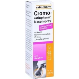 CROMO-RATIOPHARM Nasal spray preservative-free, 15 ml