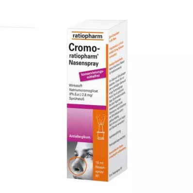 CROMO-RATIOPHARM Nasal spray preservative-free, 15 ml CROMO-RATIOPHARM Nasal spray preservative-free, 15 ml