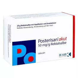 POSTERISAN Acute ointment with anal dilator, 25 g