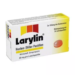 LARYLIN Cough suppressant lozenges, 24 pcs