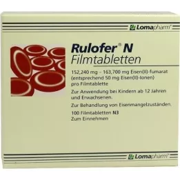RULOFER N Film-coated tablets, 100 pcs