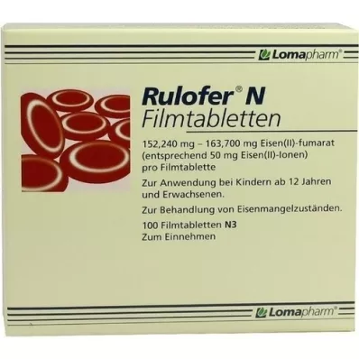 RULOFER N Film-coated tablets, 100 pcs