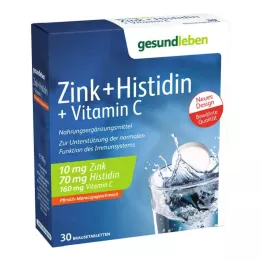 GESUND LEBEN Zinc+Histidine+Vit.C Effervescent Tablets, 3X10 pcs