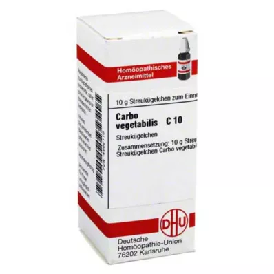 CARBO VEGETABILIS C 10 globules, 10 g CARBO VEGETABILIS C 10 globules, 10 g