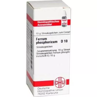 FERRUM PHOSPHORICUM C 10 globules, 10 g FERRUM PHOSPHORICUM C 10 globules, 10 g