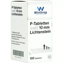 P TABLETTEN white 10 mm, 100 pcs