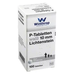 P TABLETTEN white 10 mm, 100 pcs