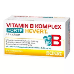 VITAMIN B KOMPLEX forte Hevert tablets, 100 pcs