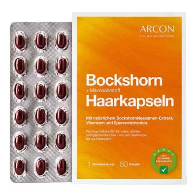 BOCKSHORN+micronutrient hair capsules Tisane plus, 60 pcs BOCKSHORN+micronutrient hair capsules Tisane plus, 60 pcs