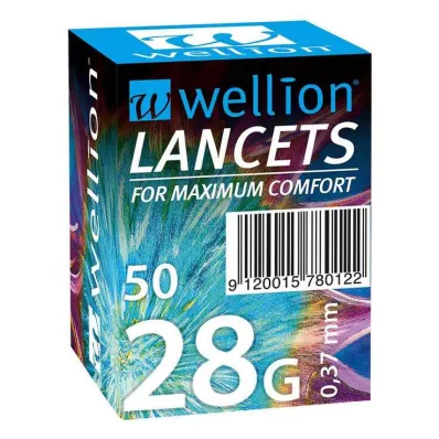 WELLION Lancets 28 G, 50 pcs