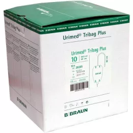 URIMED Tribag Plus Urine Leg Sleeve 500ml 50cm ster., 10 pcs