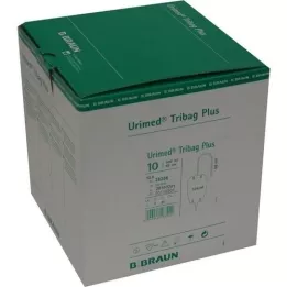 URIMED Tribag Plus Urine Leg Sleeve 500ml 80cm unst., 10 pcs
